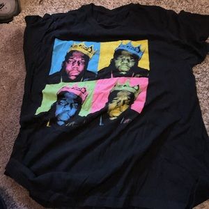 Black graphic t shirt